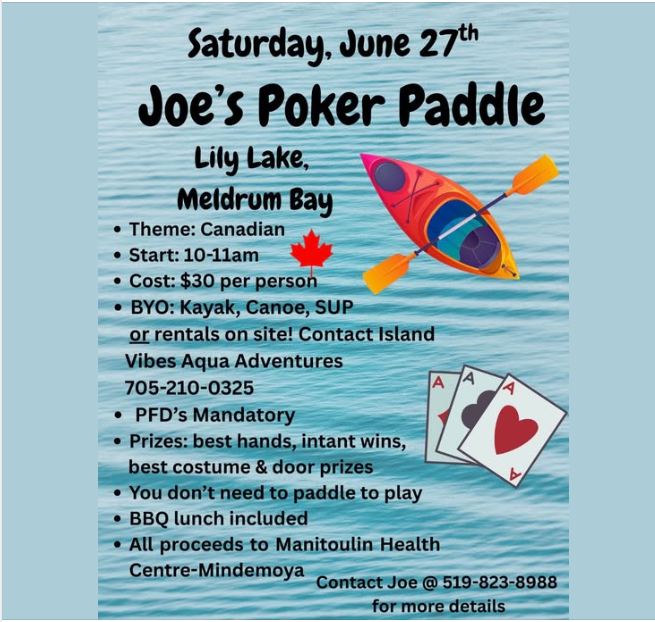 Joe's Poker Paddle 2026