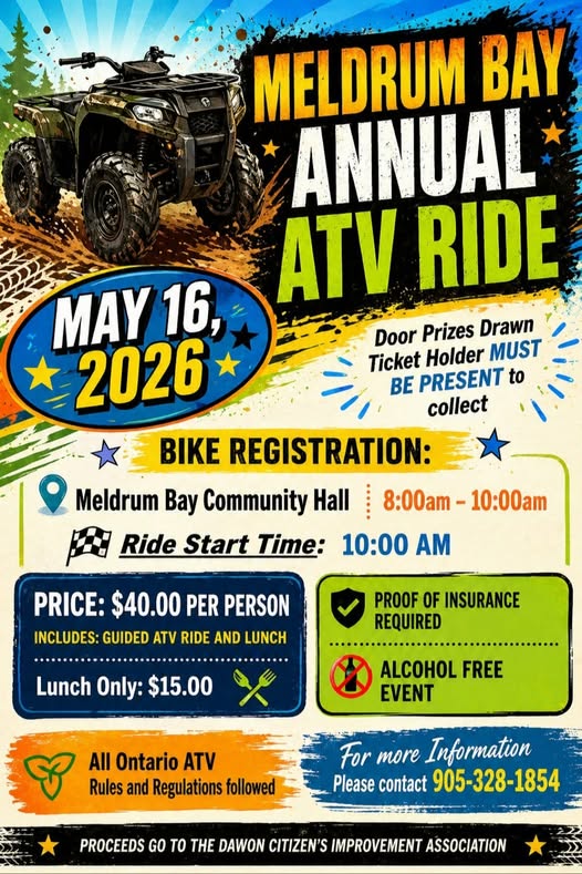 Meldrum Bay Annual ATV Ride
