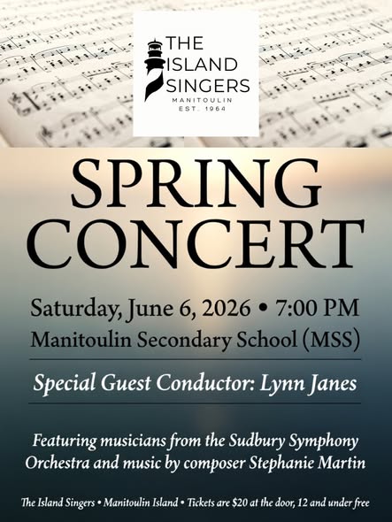 The Island SIngers - Spring concert