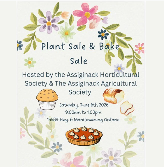 Plant and Bake Sale