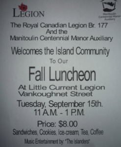 Legion Fall Luncheon